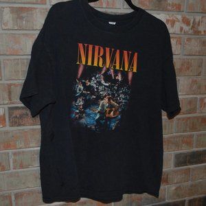 NIRVANA vintage unplugged T shirt 2008